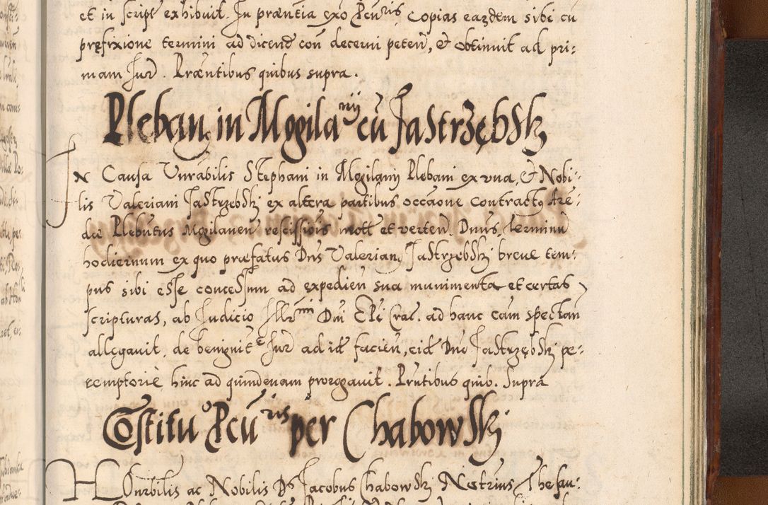 Zdjęcie nr 1210 dla obiektu archiwalnego: Illistrissimo et revedissimo in Christo Patre Domino Domino Georgio Rzadziwił Miserone Divina Sacrostae R. E. Tituli S. Sixti Presbitero Cardinali Duce in Olyka et Niesswiesz ad Gubernacula Ecclessiae Cracoviensis cuius administratorialem a Sancta Sede Apostolica obtinverat feliciter sedente. Acta actorum, causarum, sententiarum tam deffinitivarum quam interloquutoriarum decretorum, obligationum, quietationum, recognitionum, constitutionum procuratorum etc. coram Reverendo Domino Stanislao Crassinskz de Crasne Archidiacono Cracoviensis, Scholastico Gnesnesis, Custode Plocensis etc. Vicario et Officiali Generali Cracoviensi in Ano Domini Millesimo Quingentesimo Nonagesimo Primo cuius indictio quarta pontificatus SS. Domini Nostri Gregorii XIIII Anno I psius prio feliciter incipiut