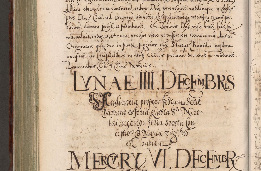 Zdjęcie nr 1245 dla obiektu archiwalnego: Illistrissimo et revedissimo in Christo Patre Domino Domino Georgio Rzadziwił Miserone Divina Sacrostae R. E. Tituli S. Sixti Presbitero Cardinali Duce in Olyka et Niesswiesz ad Gubernacula Ecclessiae Cracoviensis cuius administratorialem a Sancta Sede Apostolica obtinverat feliciter sedente. Acta actorum, causarum, sententiarum tam deffinitivarum quam interloquutoriarum decretorum, obligationum, quietationum, recognitionum, constitutionum procuratorum etc. coram Reverendo Domino Stanislao Crassinskz de Crasne Archidiacono Cracoviensis, Scholastico Gnesnesis, Custode Plocensis etc. Vicario et Officiali Generali Cracoviensi in Ano Domini Millesimo Quingentesimo Nonagesimo Primo cuius indictio quarta pontificatus SS. Domini Nostri Gregorii XIIII Anno I psius prio feliciter incipiut