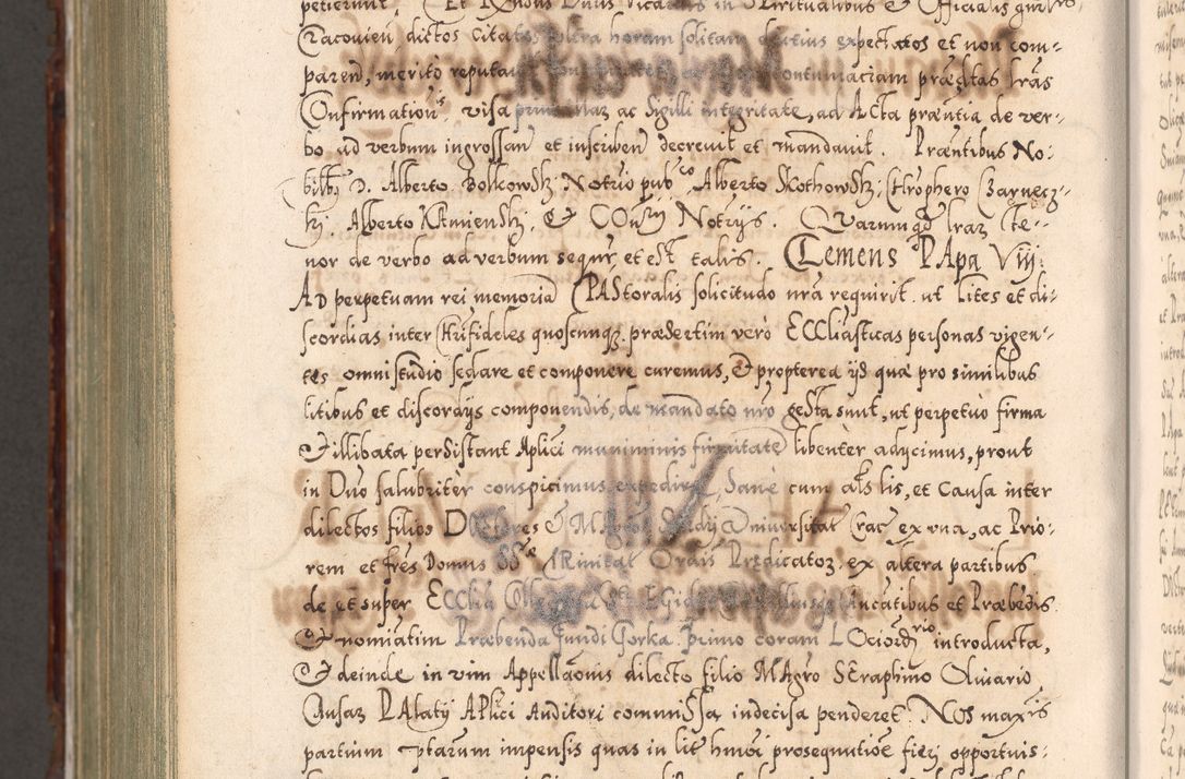 Zdjęcie nr 1223 dla obiektu archiwalnego: Illistrissimo et revedissimo in Christo Patre Domino Domino Georgio Rzadziwił Miserone Divina Sacrostae R. E. Tituli S. Sixti Presbitero Cardinali Duce in Olyka et Niesswiesz ad Gubernacula Ecclessiae Cracoviensis cuius administratorialem a Sancta Sede Apostolica obtinverat feliciter sedente. Acta actorum, causarum, sententiarum tam deffinitivarum quam interloquutoriarum decretorum, obligationum, quietationum, recognitionum, constitutionum procuratorum etc. coram Reverendo Domino Stanislao Crassinskz de Crasne Archidiacono Cracoviensis, Scholastico Gnesnesis, Custode Plocensis etc. Vicario et Officiali Generali Cracoviensi in Ano Domini Millesimo Quingentesimo Nonagesimo Primo cuius indictio quarta pontificatus SS. Domini Nostri Gregorii XIIII Anno I psius prio feliciter incipiut