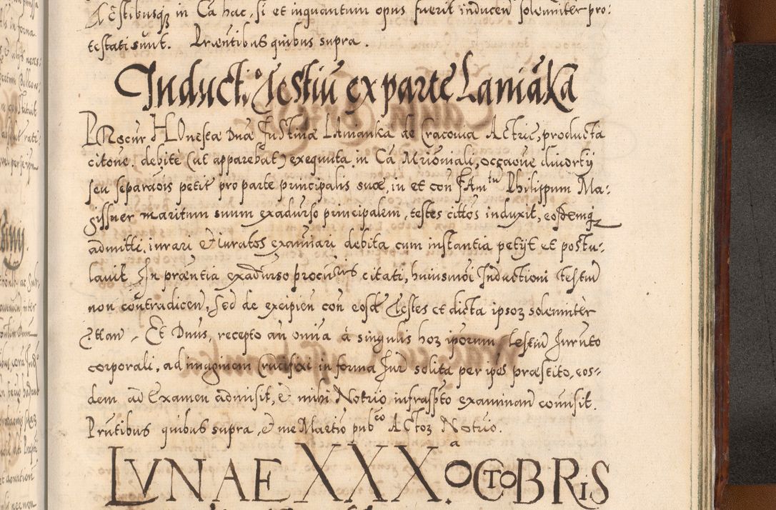 Zdjęcie nr 1212 dla obiektu archiwalnego: Illistrissimo et revedissimo in Christo Patre Domino Domino Georgio Rzadziwił Miserone Divina Sacrostae R. E. Tituli S. Sixti Presbitero Cardinali Duce in Olyka et Niesswiesz ad Gubernacula Ecclessiae Cracoviensis cuius administratorialem a Sancta Sede Apostolica obtinverat feliciter sedente. Acta actorum, causarum, sententiarum tam deffinitivarum quam interloquutoriarum decretorum, obligationum, quietationum, recognitionum, constitutionum procuratorum etc. coram Reverendo Domino Stanislao Crassinskz de Crasne Archidiacono Cracoviensis, Scholastico Gnesnesis, Custode Plocensis etc. Vicario et Officiali Generali Cracoviensi in Ano Domini Millesimo Quingentesimo Nonagesimo Primo cuius indictio quarta pontificatus SS. Domini Nostri Gregorii XIIII Anno I psius prio feliciter incipiut