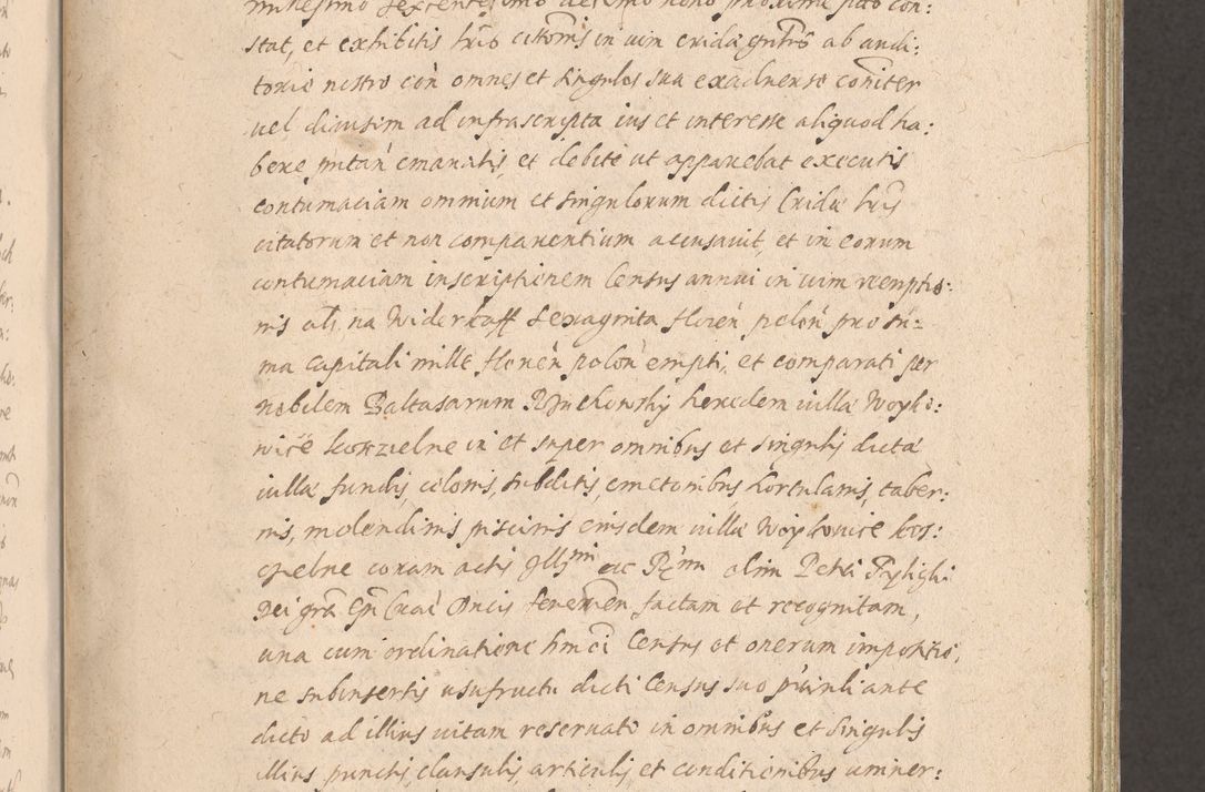Zdjęcie nr 27 dla obiektu archiwalnego: Acta actorum causarum obligationum institutionum decretorum constitutionum quietationum resignationum cissionum et atiaru obsernationum tam indiciariarum quam extra indiciariarum coram Admodum Reverendo Domino Joanne Zerzynski Canonico Vicario in Spiritualibus et Officiali generali Cracoviensis ad Annum Domini Millesimum Sextentissimum Vigesimum Indictione tertia Pontificatus SSmi D. N. D. Pauli Divina pronidentia Papae V. foeliciter moderni anno ipsins subfelici regimine Diocesis Cracoviensis Illustrissimi ac Reverendissimi D. N. D. Martini Szyszkowski Deigratia Episcopus Cracoviensis Ducis Severiensis in continuantur.