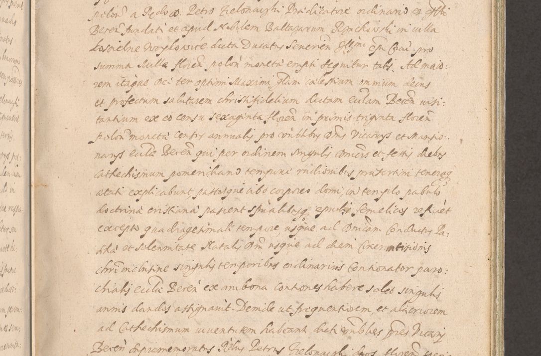 Zdjęcie nr 31 dla obiektu archiwalnego: Acta actorum causarum obligationum institutionum decretorum constitutionum quietationum resignationum cissionum et atiaru obsernationum tam indiciariarum quam extra indiciariarum coram Admodum Reverendo Domino Joanne Zerzynski Canonico Vicario in Spiritualibus et Officiali generali Cracoviensis ad Annum Domini Millesimum Sextentissimum Vigesimum Indictione tertia Pontificatus SSmi D. N. D. Pauli Divina pronidentia Papae V. foeliciter moderni anno ipsins subfelici regimine Diocesis Cracoviensis Illustrissimi ac Reverendissimi D. N. D. Martini Szyszkowski Deigratia Episcopus Cracoviensis Ducis Severiensis in continuantur.