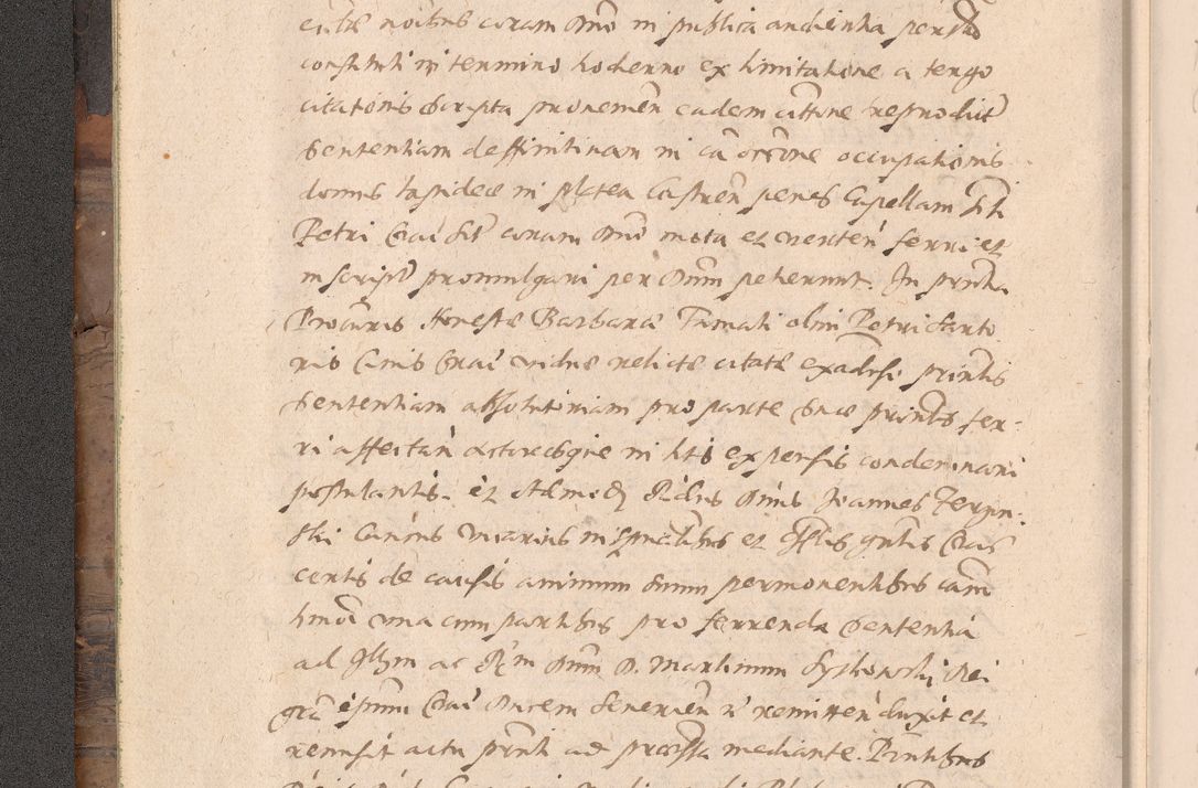Zdjęcie nr 22 dla obiektu archiwalnego: Acta actorum causarum obligationum institutionum decretorum constitutionum quietationum resignationum cissionum et atiaru obsernationum tam indiciariarum quam extra indiciariarum coram Admodum Reverendo Domino Joanne Zerzynski Canonico Vicario in Spiritualibus et Officiali generali Cracoviensis ad Annum Domini Millesimum Sextentissimum Vigesimum Indictione tertia Pontificatus SSmi D. N. D. Pauli Divina pronidentia Papae V. foeliciter moderni anno ipsins subfelici regimine Diocesis Cracoviensis Illustrissimi ac Reverendissimi D. N. D. Martini Szyszkowski Deigratia Episcopus Cracoviensis Ducis Severiensis in continuantur.