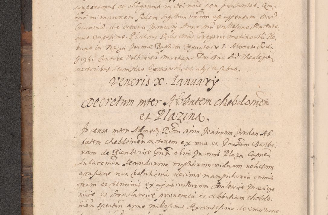 Zdjęcie nr 18 dla obiektu archiwalnego: Acta actorum causarum obligationum institutionum decretorum constitutionum quietationum resignationum cissionum et atiaru obsernationum tam indiciariarum quam extra indiciariarum coram Admodum Reverendo Domino Joanne Zerzynski Canonico Vicario in Spiritualibus et Officiali generali Cracoviensis ad Annum Domini Millesimum Sextentissimum Vigesimum Indictione tertia Pontificatus SSmi D. N. D. Pauli Divina pronidentia Papae V. foeliciter moderni anno ipsins subfelici regimine Diocesis Cracoviensis Illustrissimi ac Reverendissimi D. N. D. Martini Szyszkowski Deigratia Episcopus Cracoviensis Ducis Severiensis in continuantur.