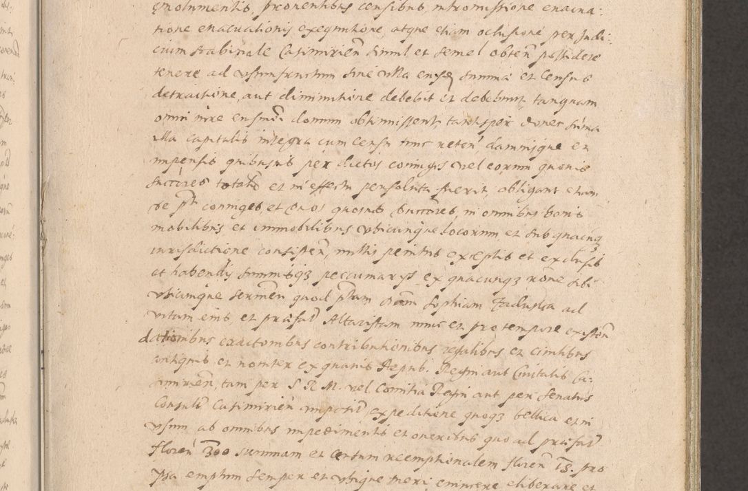 Zdjęcie nr 15 dla obiektu archiwalnego: Acta actorum causarum obligationum institutionum decretorum constitutionum quietationum resignationum cissionum et atiaru obsernationum tam indiciariarum quam extra indiciariarum coram Admodum Reverendo Domino Joanne Zerzynski Canonico Vicario in Spiritualibus et Officiali generali Cracoviensis ad Annum Domini Millesimum Sextentissimum Vigesimum Indictione tertia Pontificatus SSmi D. N. D. Pauli Divina pronidentia Papae V. foeliciter moderni anno ipsins subfelici regimine Diocesis Cracoviensis Illustrissimi ac Reverendissimi D. N. D. Martini Szyszkowski Deigratia Episcopus Cracoviensis Ducis Severiensis in continuantur.