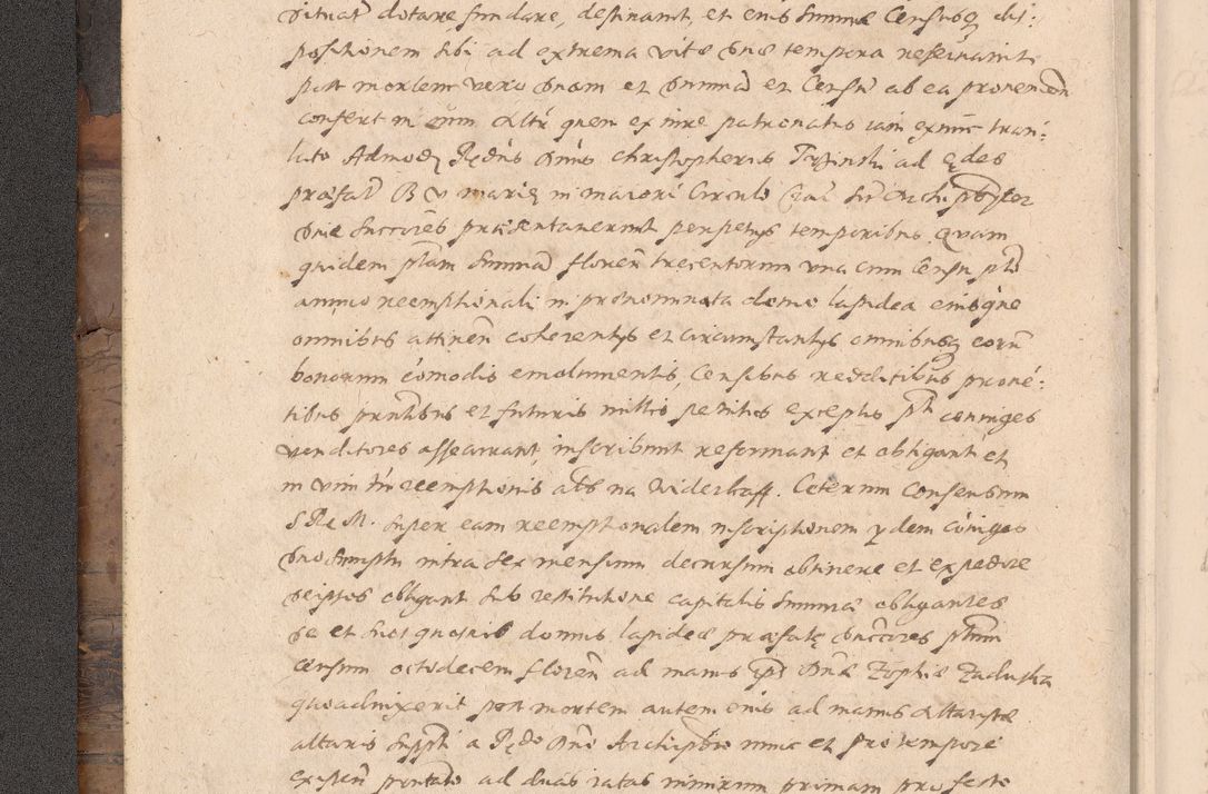 Zdjęcie nr 14 dla obiektu archiwalnego: Acta actorum causarum obligationum institutionum decretorum constitutionum quietationum resignationum cissionum et atiaru obsernationum tam indiciariarum quam extra indiciariarum coram Admodum Reverendo Domino Joanne Zerzynski Canonico Vicario in Spiritualibus et Officiali generali Cracoviensis ad Annum Domini Millesimum Sextentissimum Vigesimum Indictione tertia Pontificatus SSmi D. N. D. Pauli Divina pronidentia Papae V. foeliciter moderni anno ipsins subfelici regimine Diocesis Cracoviensis Illustrissimi ac Reverendissimi D. N. D. Martini Szyszkowski Deigratia Episcopus Cracoviensis Ducis Severiensis in continuantur.