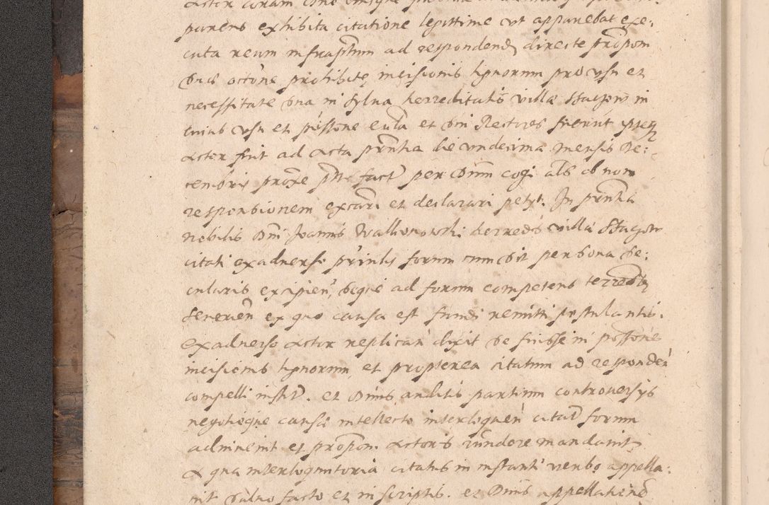 Zdjęcie nr 10 dla obiektu archiwalnego: Acta actorum causarum obligationum institutionum decretorum constitutionum quietationum resignationum cissionum et atiaru obsernationum tam indiciariarum quam extra indiciariarum coram Admodum Reverendo Domino Joanne Zerzynski Canonico Vicario in Spiritualibus et Officiali generali Cracoviensis ad Annum Domini Millesimum Sextentissimum Vigesimum Indictione tertia Pontificatus SSmi D. N. D. Pauli Divina pronidentia Papae V. foeliciter moderni anno ipsins subfelici regimine Diocesis Cracoviensis Illustrissimi ac Reverendissimi D. N. D. Martini Szyszkowski Deigratia Episcopus Cracoviensis Ducis Severiensis in continuantur.