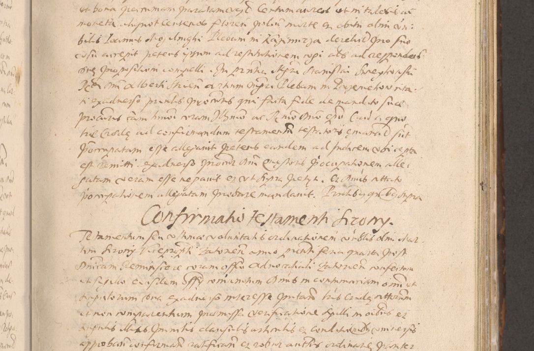 Zdjęcie nr 201 dla obiektu archiwalnego: Acta actorum causarum obligationum institutionum decretorum constitutionum quietationum resignationum cissionum et atiaru obsernationum tam indiciariarum quam extra indiciariarum coram Admodum Reverendo Domino Joanne Zerzynski Canonico Vicario in Spiritualibus et Officiali generali Cracoviensis ad Annum Domini Millesimum Sextentissimum Vigesimum Indictione tertia Pontificatus SSmi D. N. D. Pauli Divina pronidentia Papae V. foeliciter moderni anno ipsins subfelici regimine Diocesis Cracoviensis Illustrissimi ac Reverendissimi D. N. D. Martini Szyszkowski Deigratia Episcopus Cracoviensis Ducis Severiensis in continuantur.