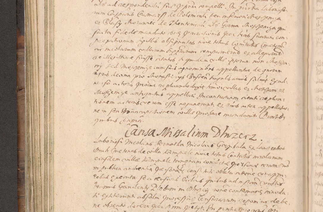 Zdjęcie nr 202 dla obiektu archiwalnego: Acta actorum causarum obligationum institutionum decretorum constitutionum quietationum resignationum cissionum et atiaru obsernationum tam indiciariarum quam extra indiciariarum coram Admodum Reverendo Domino Joanne Zerzynski Canonico Vicario in Spiritualibus et Officiali generali Cracoviensis ad Annum Domini Millesimum Sextentissimum Vigesimum Indictione tertia Pontificatus SSmi D. N. D. Pauli Divina pronidentia Papae V. foeliciter moderni anno ipsins subfelici regimine Diocesis Cracoviensis Illustrissimi ac Reverendissimi D. N. D. Martini Szyszkowski Deigratia Episcopus Cracoviensis Ducis Severiensis in continuantur.
