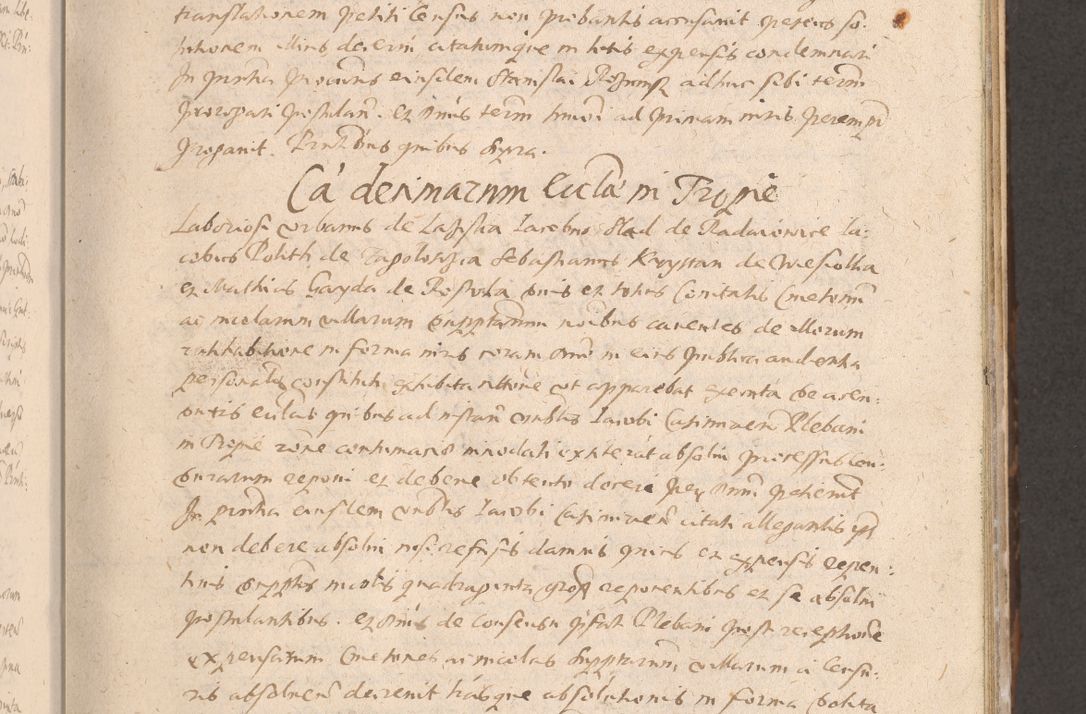 Zdjęcie nr 193 dla obiektu archiwalnego: Acta actorum causarum obligationum institutionum decretorum constitutionum quietationum resignationum cissionum et atiaru obsernationum tam indiciariarum quam extra indiciariarum coram Admodum Reverendo Domino Joanne Zerzynski Canonico Vicario in Spiritualibus et Officiali generali Cracoviensis ad Annum Domini Millesimum Sextentissimum Vigesimum Indictione tertia Pontificatus SSmi D. N. D. Pauli Divina pronidentia Papae V. foeliciter moderni anno ipsins subfelici regimine Diocesis Cracoviensis Illustrissimi ac Reverendissimi D. N. D. Martini Szyszkowski Deigratia Episcopus Cracoviensis Ducis Severiensis in continuantur.