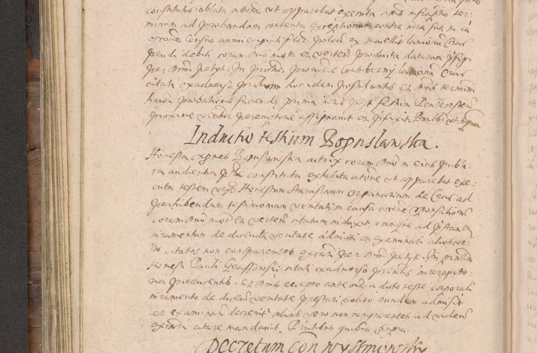 Zdjęcie nr 182 dla obiektu archiwalnego: Acta actorum causarum obligationum institutionum decretorum constitutionum quietationum resignationum cissionum et atiaru obsernationum tam indiciariarum quam extra indiciariarum coram Admodum Reverendo Domino Joanne Zerzynski Canonico Vicario in Spiritualibus et Officiali generali Cracoviensis ad Annum Domini Millesimum Sextentissimum Vigesimum Indictione tertia Pontificatus SSmi D. N. D. Pauli Divina pronidentia Papae V. foeliciter moderni anno ipsins subfelici regimine Diocesis Cracoviensis Illustrissimi ac Reverendissimi D. N. D. Martini Szyszkowski Deigratia Episcopus Cracoviensis Ducis Severiensis in continuantur.