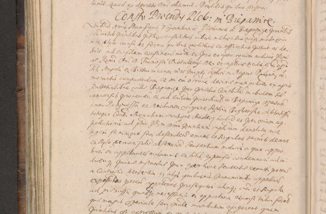 Zdjęcie nr 176 dla obiektu archiwalnego: Acta actorum causarum obligationum institutionum decretorum constitutionum quietationum resignationum cissionum et atiaru obsernationum tam indiciariarum quam extra indiciariarum coram Admodum Reverendo Domino Joanne Zerzynski Canonico Vicario in Spiritualibus et Officiali generali Cracoviensis ad Annum Domini Millesimum Sextentissimum Vigesimum Indictione tertia Pontificatus SSmi D. N. D. Pauli Divina pronidentia Papae V. foeliciter moderni anno ipsins subfelici regimine Diocesis Cracoviensis Illustrissimi ac Reverendissimi D. N. D. Martini Szyszkowski Deigratia Episcopus Cracoviensis Ducis Severiensis in continuantur.