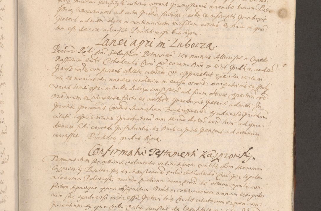 Zdjęcie nr 157 dla obiektu archiwalnego: Acta actorum causarum obligationum institutionum decretorum constitutionum quietationum resignationum cissionum et atiaru obsernationum tam indiciariarum quam extra indiciariarum coram Admodum Reverendo Domino Joanne Zerzynski Canonico Vicario in Spiritualibus et Officiali generali Cracoviensis ad Annum Domini Millesimum Sextentissimum Vigesimum Indictione tertia Pontificatus SSmi D. N. D. Pauli Divina pronidentia Papae V. foeliciter moderni anno ipsins subfelici regimine Diocesis Cracoviensis Illustrissimi ac Reverendissimi D. N. D. Martini Szyszkowski Deigratia Episcopus Cracoviensis Ducis Severiensis in continuantur.