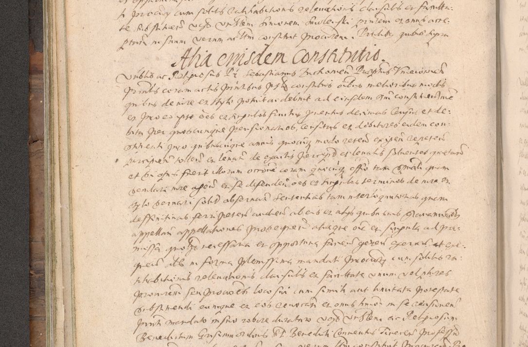 Zdjęcie nr 150 dla obiektu archiwalnego: Acta actorum causarum obligationum institutionum decretorum constitutionum quietationum resignationum cissionum et atiaru obsernationum tam indiciariarum quam extra indiciariarum coram Admodum Reverendo Domino Joanne Zerzynski Canonico Vicario in Spiritualibus et Officiali generali Cracoviensis ad Annum Domini Millesimum Sextentissimum Vigesimum Indictione tertia Pontificatus SSmi D. N. D. Pauli Divina pronidentia Papae V. foeliciter moderni anno ipsins subfelici regimine Diocesis Cracoviensis Illustrissimi ac Reverendissimi D. N. D. Martini Szyszkowski Deigratia Episcopus Cracoviensis Ducis Severiensis in continuantur.