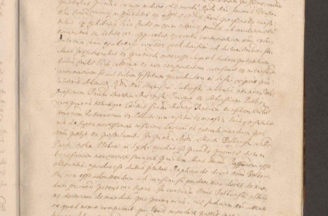 Zdjęcie nr 147 dla obiektu archiwalnego: Acta actorum causarum obligationum institutionum decretorum constitutionum quietationum resignationum cissionum et atiaru obsernationum tam indiciariarum quam extra indiciariarum coram Admodum Reverendo Domino Joanne Zerzynski Canonico Vicario in Spiritualibus et Officiali generali Cracoviensis ad Annum Domini Millesimum Sextentissimum Vigesimum Indictione tertia Pontificatus SSmi D. N. D. Pauli Divina pronidentia Papae V. foeliciter moderni anno ipsins subfelici regimine Diocesis Cracoviensis Illustrissimi ac Reverendissimi D. N. D. Martini Szyszkowski Deigratia Episcopus Cracoviensis Ducis Severiensis in continuantur.