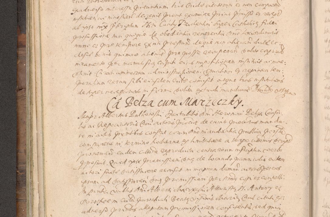Zdjęcie nr 142 dla obiektu archiwalnego: Acta actorum causarum obligationum institutionum decretorum constitutionum quietationum resignationum cissionum et atiaru obsernationum tam indiciariarum quam extra indiciariarum coram Admodum Reverendo Domino Joanne Zerzynski Canonico Vicario in Spiritualibus et Officiali generali Cracoviensis ad Annum Domini Millesimum Sextentissimum Vigesimum Indictione tertia Pontificatus SSmi D. N. D. Pauli Divina pronidentia Papae V. foeliciter moderni anno ipsins subfelici regimine Diocesis Cracoviensis Illustrissimi ac Reverendissimi D. N. D. Martini Szyszkowski Deigratia Episcopus Cracoviensis Ducis Severiensis in continuantur.