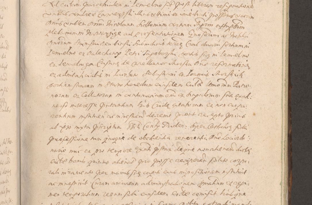 Zdjęcie nr 131 dla obiektu archiwalnego: Acta actorum causarum obligationum institutionum decretorum constitutionum quietationum resignationum cissionum et atiaru obsernationum tam indiciariarum quam extra indiciariarum coram Admodum Reverendo Domino Joanne Zerzynski Canonico Vicario in Spiritualibus et Officiali generali Cracoviensis ad Annum Domini Millesimum Sextentissimum Vigesimum Indictione tertia Pontificatus SSmi D. N. D. Pauli Divina pronidentia Papae V. foeliciter moderni anno ipsins subfelici regimine Diocesis Cracoviensis Illustrissimi ac Reverendissimi D. N. D. Martini Szyszkowski Deigratia Episcopus Cracoviensis Ducis Severiensis in continuantur.