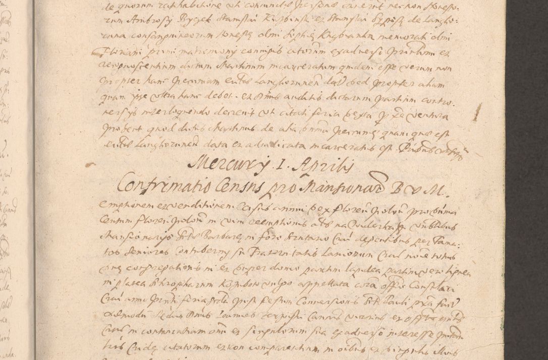 Zdjęcie nr 127 dla obiektu archiwalnego: Acta actorum causarum obligationum institutionum decretorum constitutionum quietationum resignationum cissionum et atiaru obsernationum tam indiciariarum quam extra indiciariarum coram Admodum Reverendo Domino Joanne Zerzynski Canonico Vicario in Spiritualibus et Officiali generali Cracoviensis ad Annum Domini Millesimum Sextentissimum Vigesimum Indictione tertia Pontificatus SSmi D. N. D. Pauli Divina pronidentia Papae V. foeliciter moderni anno ipsins subfelici regimine Diocesis Cracoviensis Illustrissimi ac Reverendissimi D. N. D. Martini Szyszkowski Deigratia Episcopus Cracoviensis Ducis Severiensis in continuantur.