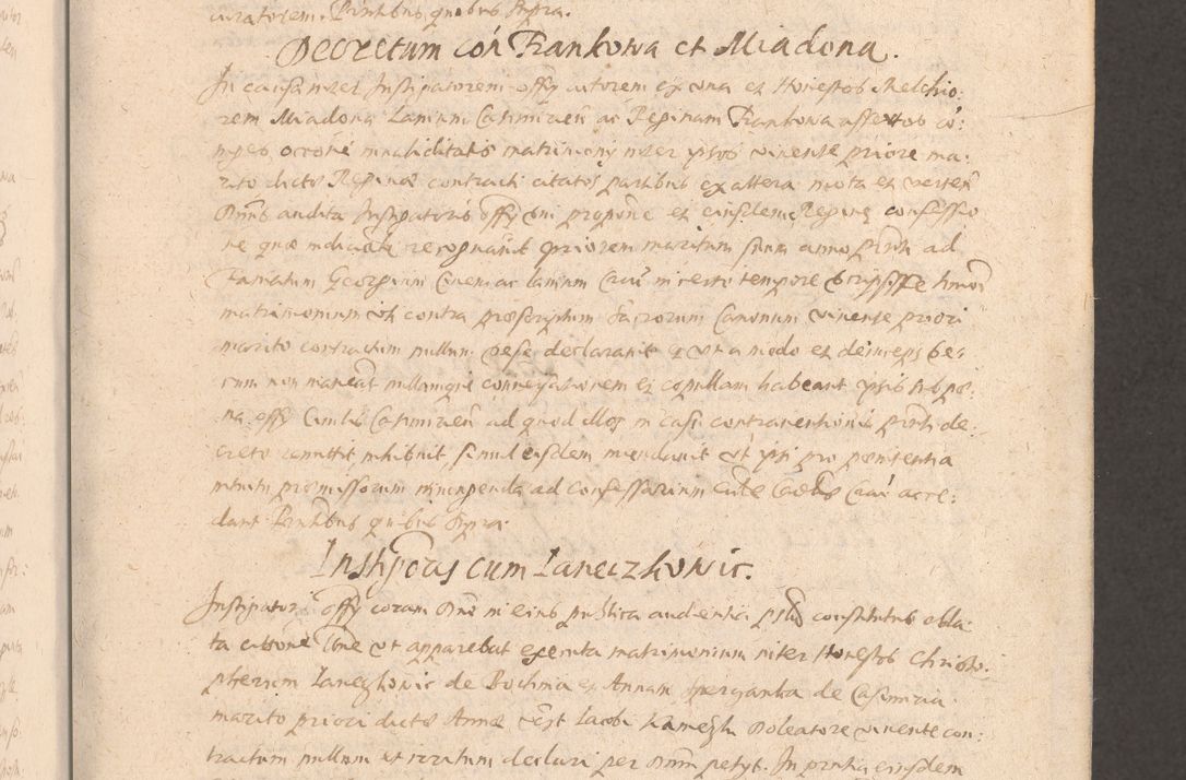 Zdjęcie nr 115 dla obiektu archiwalnego: Acta actorum causarum obligationum institutionum decretorum constitutionum quietationum resignationum cissionum et atiaru obsernationum tam indiciariarum quam extra indiciariarum coram Admodum Reverendo Domino Joanne Zerzynski Canonico Vicario in Spiritualibus et Officiali generali Cracoviensis ad Annum Domini Millesimum Sextentissimum Vigesimum Indictione tertia Pontificatus SSmi D. N. D. Pauli Divina pronidentia Papae V. foeliciter moderni anno ipsins subfelici regimine Diocesis Cracoviensis Illustrissimi ac Reverendissimi D. N. D. Martini Szyszkowski Deigratia Episcopus Cracoviensis Ducis Severiensis in continuantur.