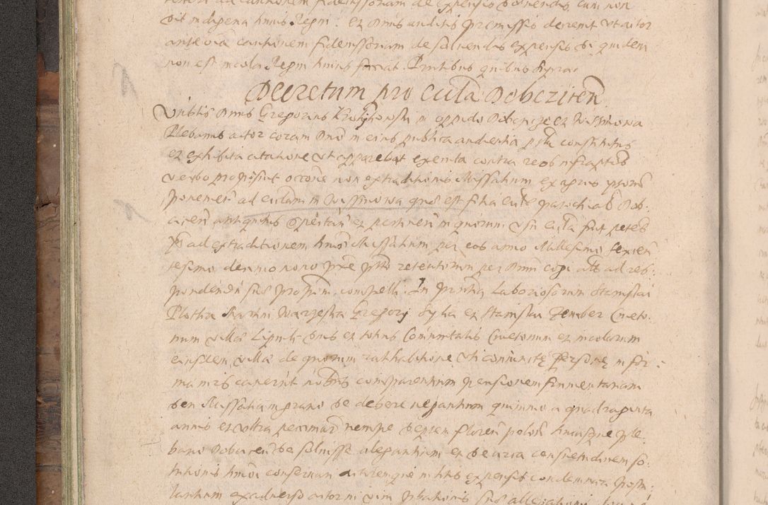 Zdjęcie nr 114 dla obiektu archiwalnego: Acta actorum causarum obligationum institutionum decretorum constitutionum quietationum resignationum cissionum et atiaru obsernationum tam indiciariarum quam extra indiciariarum coram Admodum Reverendo Domino Joanne Zerzynski Canonico Vicario in Spiritualibus et Officiali generali Cracoviensis ad Annum Domini Millesimum Sextentissimum Vigesimum Indictione tertia Pontificatus SSmi D. N. D. Pauli Divina pronidentia Papae V. foeliciter moderni anno ipsins subfelici regimine Diocesis Cracoviensis Illustrissimi ac Reverendissimi D. N. D. Martini Szyszkowski Deigratia Episcopus Cracoviensis Ducis Severiensis in continuantur.