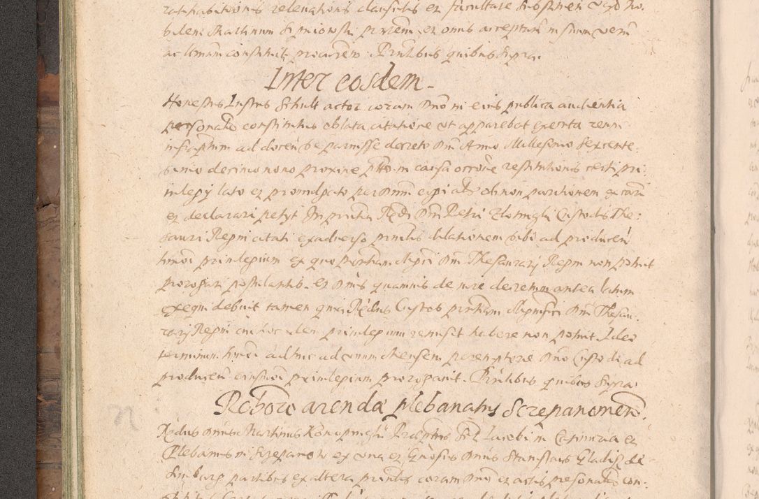 Zdjęcie nr 108 dla obiektu archiwalnego: Acta actorum causarum obligationum institutionum decretorum constitutionum quietationum resignationum cissionum et atiaru obsernationum tam indiciariarum quam extra indiciariarum coram Admodum Reverendo Domino Joanne Zerzynski Canonico Vicario in Spiritualibus et Officiali generali Cracoviensis ad Annum Domini Millesimum Sextentissimum Vigesimum Indictione tertia Pontificatus SSmi D. N. D. Pauli Divina pronidentia Papae V. foeliciter moderni anno ipsins subfelici regimine Diocesis Cracoviensis Illustrissimi ac Reverendissimi D. N. D. Martini Szyszkowski Deigratia Episcopus Cracoviensis Ducis Severiensis in continuantur.