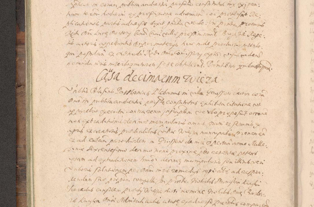 Zdjęcie nr 100 dla obiektu archiwalnego: Acta actorum causarum obligationum institutionum decretorum constitutionum quietationum resignationum cissionum et atiaru obsernationum tam indiciariarum quam extra indiciariarum coram Admodum Reverendo Domino Joanne Zerzynski Canonico Vicario in Spiritualibus et Officiali generali Cracoviensis ad Annum Domini Millesimum Sextentissimum Vigesimum Indictione tertia Pontificatus SSmi D. N. D. Pauli Divina pronidentia Papae V. foeliciter moderni anno ipsins subfelici regimine Diocesis Cracoviensis Illustrissimi ac Reverendissimi D. N. D. Martini Szyszkowski Deigratia Episcopus Cracoviensis Ducis Severiensis in continuantur.