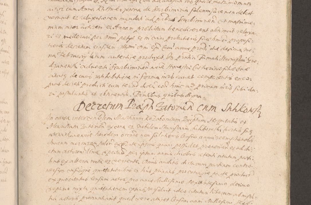 Zdjęcie nr 85 dla obiektu archiwalnego: Acta actorum causarum obligationum institutionum decretorum constitutionum quietationum resignationum cissionum et atiaru obsernationum tam indiciariarum quam extra indiciariarum coram Admodum Reverendo Domino Joanne Zerzynski Canonico Vicario in Spiritualibus et Officiali generali Cracoviensis ad Annum Domini Millesimum Sextentissimum Vigesimum Indictione tertia Pontificatus SSmi D. N. D. Pauli Divina pronidentia Papae V. foeliciter moderni anno ipsins subfelici regimine Diocesis Cracoviensis Illustrissimi ac Reverendissimi D. N. D. Martini Szyszkowski Deigratia Episcopus Cracoviensis Ducis Severiensis in continuantur.