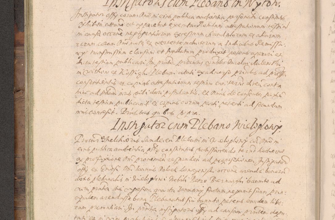 Zdjęcie nr 88 dla obiektu archiwalnego: Acta actorum causarum obligationum institutionum decretorum constitutionum quietationum resignationum cissionum et atiaru obsernationum tam indiciariarum quam extra indiciariarum coram Admodum Reverendo Domino Joanne Zerzynski Canonico Vicario in Spiritualibus et Officiali generali Cracoviensis ad Annum Domini Millesimum Sextentissimum Vigesimum Indictione tertia Pontificatus SSmi D. N. D. Pauli Divina pronidentia Papae V. foeliciter moderni anno ipsins subfelici regimine Diocesis Cracoviensis Illustrissimi ac Reverendissimi D. N. D. Martini Szyszkowski Deigratia Episcopus Cracoviensis Ducis Severiensis in continuantur.