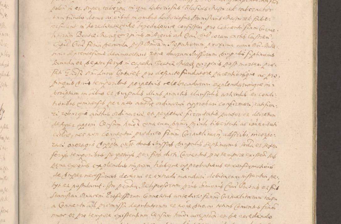 Zdjęcie nr 69 dla obiektu archiwalnego: Acta actorum causarum obligationum institutionum decretorum constitutionum quietationum resignationum cissionum et atiaru obsernationum tam indiciariarum quam extra indiciariarum coram Admodum Reverendo Domino Joanne Zerzynski Canonico Vicario in Spiritualibus et Officiali generali Cracoviensis ad Annum Domini Millesimum Sextentissimum Vigesimum Indictione tertia Pontificatus SSmi D. N. D. Pauli Divina pronidentia Papae V. foeliciter moderni anno ipsins subfelici regimine Diocesis Cracoviensis Illustrissimi ac Reverendissimi D. N. D. Martini Szyszkowski Deigratia Episcopus Cracoviensis Ducis Severiensis in continuantur.