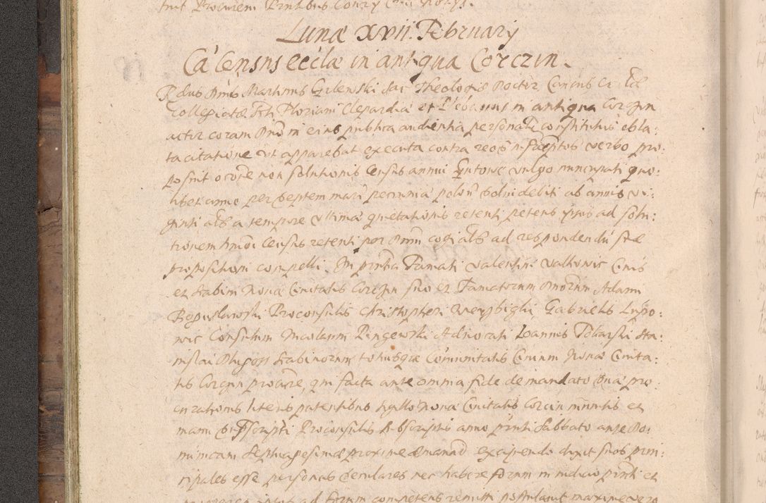 Zdjęcie nr 66 dla obiektu archiwalnego: Acta actorum causarum obligationum institutionum decretorum constitutionum quietationum resignationum cissionum et atiaru obsernationum tam indiciariarum quam extra indiciariarum coram Admodum Reverendo Domino Joanne Zerzynski Canonico Vicario in Spiritualibus et Officiali generali Cracoviensis ad Annum Domini Millesimum Sextentissimum Vigesimum Indictione tertia Pontificatus SSmi D. N. D. Pauli Divina pronidentia Papae V. foeliciter moderni anno ipsins subfelici regimine Diocesis Cracoviensis Illustrissimi ac Reverendissimi D. N. D. Martini Szyszkowski Deigratia Episcopus Cracoviensis Ducis Severiensis in continuantur.