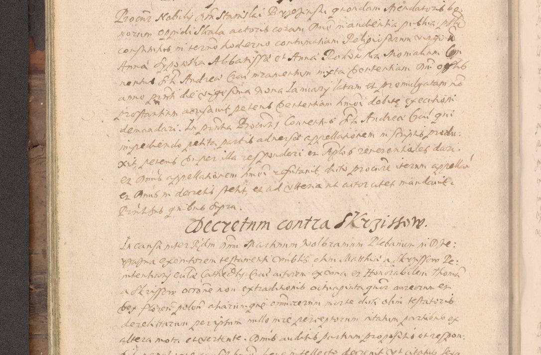 Zdjęcie nr 56 dla obiektu archiwalnego: Acta actorum causarum obligationum institutionum decretorum constitutionum quietationum resignationum cissionum et atiaru obsernationum tam indiciariarum quam extra indiciariarum coram Admodum Reverendo Domino Joanne Zerzynski Canonico Vicario in Spiritualibus et Officiali generali Cracoviensis ad Annum Domini Millesimum Sextentissimum Vigesimum Indictione tertia Pontificatus SSmi D. N. D. Pauli Divina pronidentia Papae V. foeliciter moderni anno ipsins subfelici regimine Diocesis Cracoviensis Illustrissimi ac Reverendissimi D. N. D. Martini Szyszkowski Deigratia Episcopus Cracoviensis Ducis Severiensis in continuantur.