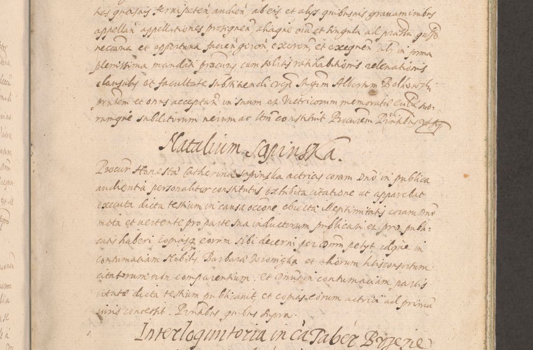 Zdjęcie nr 39 dla obiektu archiwalnego: Acta actorum causarum obligationum institutionum decretorum constitutionum quietationum resignationum cissionum et atiaru obsernationum tam indiciariarum quam extra indiciariarum coram Admodum Reverendo Domino Joanne Zerzynski Canonico Vicario in Spiritualibus et Officiali generali Cracoviensis ad Annum Domini Millesimum Sextentissimum Vigesimum Indictione tertia Pontificatus SSmi D. N. D. Pauli Divina pronidentia Papae V. foeliciter moderni anno ipsins subfelici regimine Diocesis Cracoviensis Illustrissimi ac Reverendissimi D. N. D. Martini Szyszkowski Deigratia Episcopus Cracoviensis Ducis Severiensis in continuantur.
