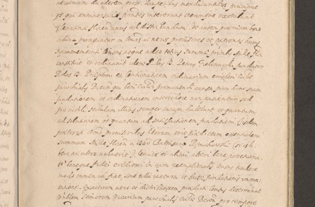 Zdjęcie nr 33 dla obiektu archiwalnego: Acta actorum causarum obligationum institutionum decretorum constitutionum quietationum resignationum cissionum et atiaru obsernationum tam indiciariarum quam extra indiciariarum coram Admodum Reverendo Domino Joanne Zerzynski Canonico Vicario in Spiritualibus et Officiali generali Cracoviensis ad Annum Domini Millesimum Sextentissimum Vigesimum Indictione tertia Pontificatus SSmi D. N. D. Pauli Divina pronidentia Papae V. foeliciter moderni anno ipsins subfelici regimine Diocesis Cracoviensis Illustrissimi ac Reverendissimi D. N. D. Martini Szyszkowski Deigratia Episcopus Cracoviensis Ducis Severiensis in continuantur.