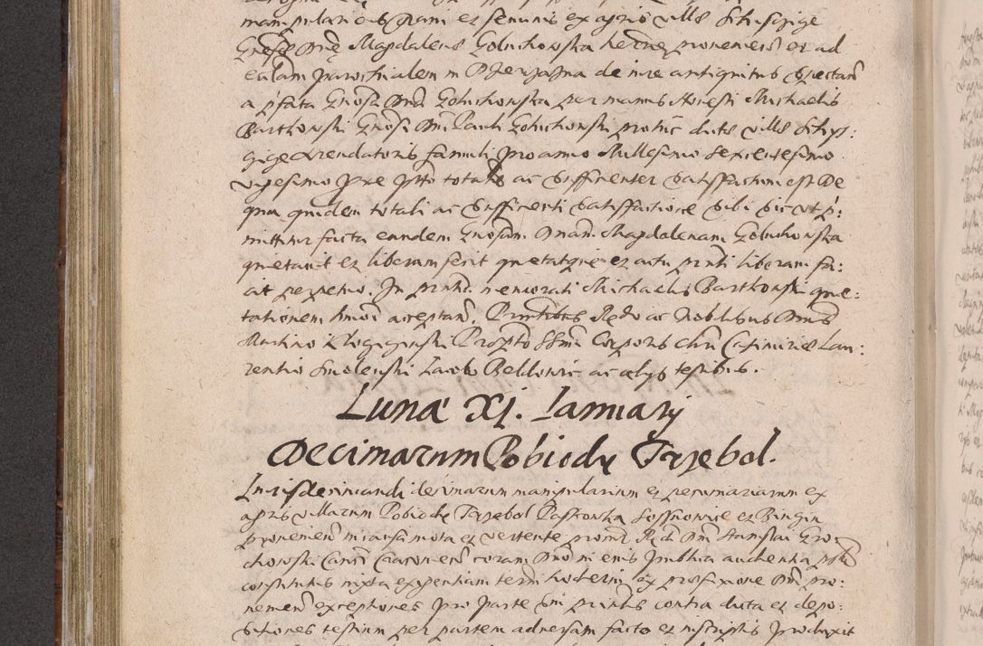 Zdjęcie nr 400 dla obiektu archiwalnego: Acta actorum causarum obligationum institutionum decretorum constitutionum quietationum resignationum cissionum et atiaru obsernationum tam indiciariarum quam extra indiciariarum coram Admodum Reverendo Domino Joanne Zerzynski Canonico Vicario in Spiritualibus et Officiali generali Cracoviensis ad Annum Domini Millesimum Sextentissimum Vigesimum Indictione tertia Pontificatus SSmi D. N. D. Pauli Divina pronidentia Papae V. foeliciter moderni anno ipsins subfelici regimine Diocesis Cracoviensis Illustrissimi ac Reverendissimi D. N. D. Martini Szyszkowski Deigratia Episcopus Cracoviensis Ducis Severiensis in continuantur.