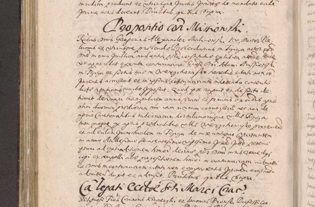 Zdjęcie nr 404 dla obiektu archiwalnego: Acta actorum causarum obligationum institutionum decretorum constitutionum quietationum resignationum cissionum et atiaru obsernationum tam indiciariarum quam extra indiciariarum coram Admodum Reverendo Domino Joanne Zerzynski Canonico Vicario in Spiritualibus et Officiali generali Cracoviensis ad Annum Domini Millesimum Sextentissimum Vigesimum Indictione tertia Pontificatus SSmi D. N. D. Pauli Divina pronidentia Papae V. foeliciter moderni anno ipsins subfelici regimine Diocesis Cracoviensis Illustrissimi ac Reverendissimi D. N. D. Martini Szyszkowski Deigratia Episcopus Cracoviensis Ducis Severiensis in continuantur.