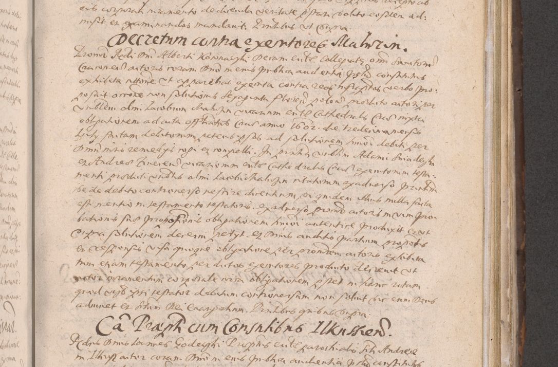 Zdjęcie nr 367 dla obiektu archiwalnego: Acta actorum causarum obligationum institutionum decretorum constitutionum quietationum resignationum cissionum et atiaru obsernationum tam indiciariarum quam extra indiciariarum coram Admodum Reverendo Domino Joanne Zerzynski Canonico Vicario in Spiritualibus et Officiali generali Cracoviensis ad Annum Domini Millesimum Sextentissimum Vigesimum Indictione tertia Pontificatus SSmi D. N. D. Pauli Divina pronidentia Papae V. foeliciter moderni anno ipsins subfelici regimine Diocesis Cracoviensis Illustrissimi ac Reverendissimi D. N. D. Martini Szyszkowski Deigratia Episcopus Cracoviensis Ducis Severiensis in continuantur.