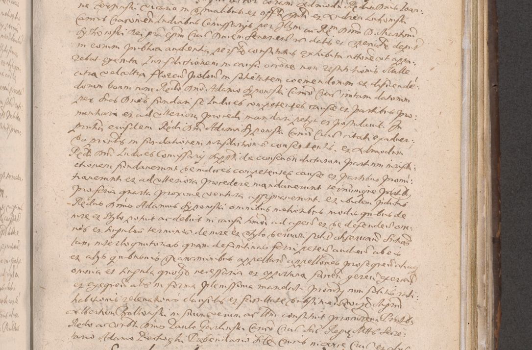 Zdjęcie nr 365 dla obiektu archiwalnego: Acta actorum causarum obligationum institutionum decretorum constitutionum quietationum resignationum cissionum et atiaru obsernationum tam indiciariarum quam extra indiciariarum coram Admodum Reverendo Domino Joanne Zerzynski Canonico Vicario in Spiritualibus et Officiali generali Cracoviensis ad Annum Domini Millesimum Sextentissimum Vigesimum Indictione tertia Pontificatus SSmi D. N. D. Pauli Divina pronidentia Papae V. foeliciter moderni anno ipsins subfelici regimine Diocesis Cracoviensis Illustrissimi ac Reverendissimi D. N. D. Martini Szyszkowski Deigratia Episcopus Cracoviensis Ducis Severiensis in continuantur.