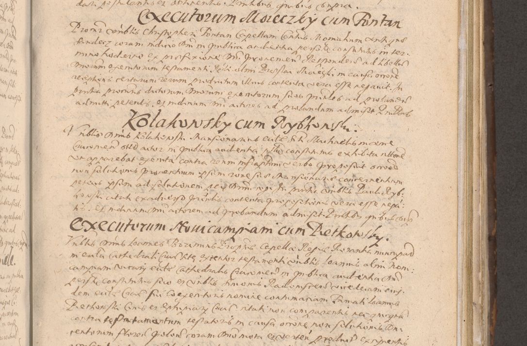 Zdjęcie nr 363 dla obiektu archiwalnego: Acta actorum causarum obligationum institutionum decretorum constitutionum quietationum resignationum cissionum et atiaru obsernationum tam indiciariarum quam extra indiciariarum coram Admodum Reverendo Domino Joanne Zerzynski Canonico Vicario in Spiritualibus et Officiali generali Cracoviensis ad Annum Domini Millesimum Sextentissimum Vigesimum Indictione tertia Pontificatus SSmi D. N. D. Pauli Divina pronidentia Papae V. foeliciter moderni anno ipsins subfelici regimine Diocesis Cracoviensis Illustrissimi ac Reverendissimi D. N. D. Martini Szyszkowski Deigratia Episcopus Cracoviensis Ducis Severiensis in continuantur.