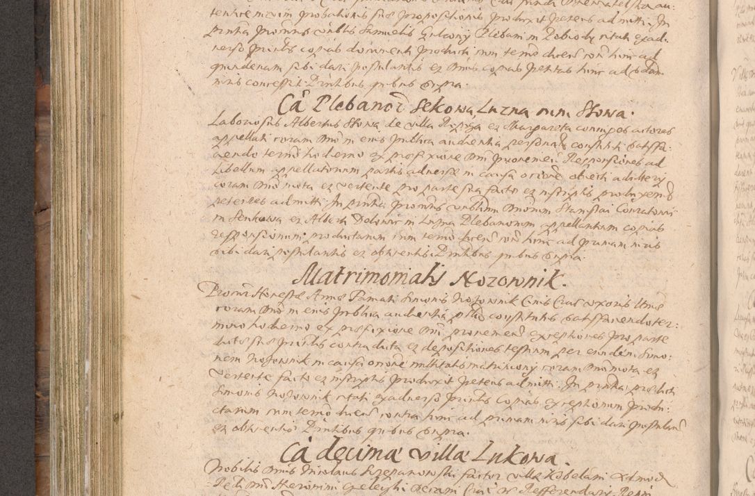 Zdjęcie nr 356 dla obiektu archiwalnego: Acta actorum causarum obligationum institutionum decretorum constitutionum quietationum resignationum cissionum et atiaru obsernationum tam indiciariarum quam extra indiciariarum coram Admodum Reverendo Domino Joanne Zerzynski Canonico Vicario in Spiritualibus et Officiali generali Cracoviensis ad Annum Domini Millesimum Sextentissimum Vigesimum Indictione tertia Pontificatus SSmi D. N. D. Pauli Divina pronidentia Papae V. foeliciter moderni anno ipsins subfelici regimine Diocesis Cracoviensis Illustrissimi ac Reverendissimi D. N. D. Martini Szyszkowski Deigratia Episcopus Cracoviensis Ducis Severiensis in continuantur.