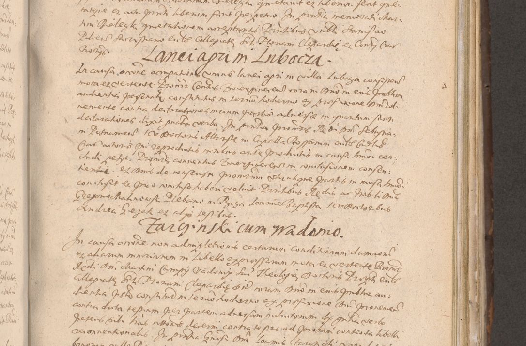 Zdjęcie nr 335 dla obiektu archiwalnego: Acta actorum causarum obligationum institutionum decretorum constitutionum quietationum resignationum cissionum et atiaru obsernationum tam indiciariarum quam extra indiciariarum coram Admodum Reverendo Domino Joanne Zerzynski Canonico Vicario in Spiritualibus et Officiali generali Cracoviensis ad Annum Domini Millesimum Sextentissimum Vigesimum Indictione tertia Pontificatus SSmi D. N. D. Pauli Divina pronidentia Papae V. foeliciter moderni anno ipsins subfelici regimine Diocesis Cracoviensis Illustrissimi ac Reverendissimi D. N. D. Martini Szyszkowski Deigratia Episcopus Cracoviensis Ducis Severiensis in continuantur.