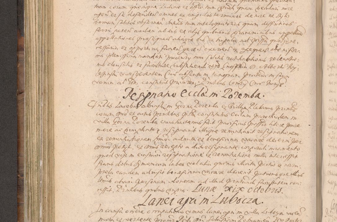 Zdjęcie nr 330 dla obiektu archiwalnego: Acta actorum causarum obligationum institutionum decretorum constitutionum quietationum resignationum cissionum et atiaru obsernationum tam indiciariarum quam extra indiciariarum coram Admodum Reverendo Domino Joanne Zerzynski Canonico Vicario in Spiritualibus et Officiali generali Cracoviensis ad Annum Domini Millesimum Sextentissimum Vigesimum Indictione tertia Pontificatus SSmi D. N. D. Pauli Divina pronidentia Papae V. foeliciter moderni anno ipsins subfelici regimine Diocesis Cracoviensis Illustrissimi ac Reverendissimi D. N. D. Martini Szyszkowski Deigratia Episcopus Cracoviensis Ducis Severiensis in continuantur.