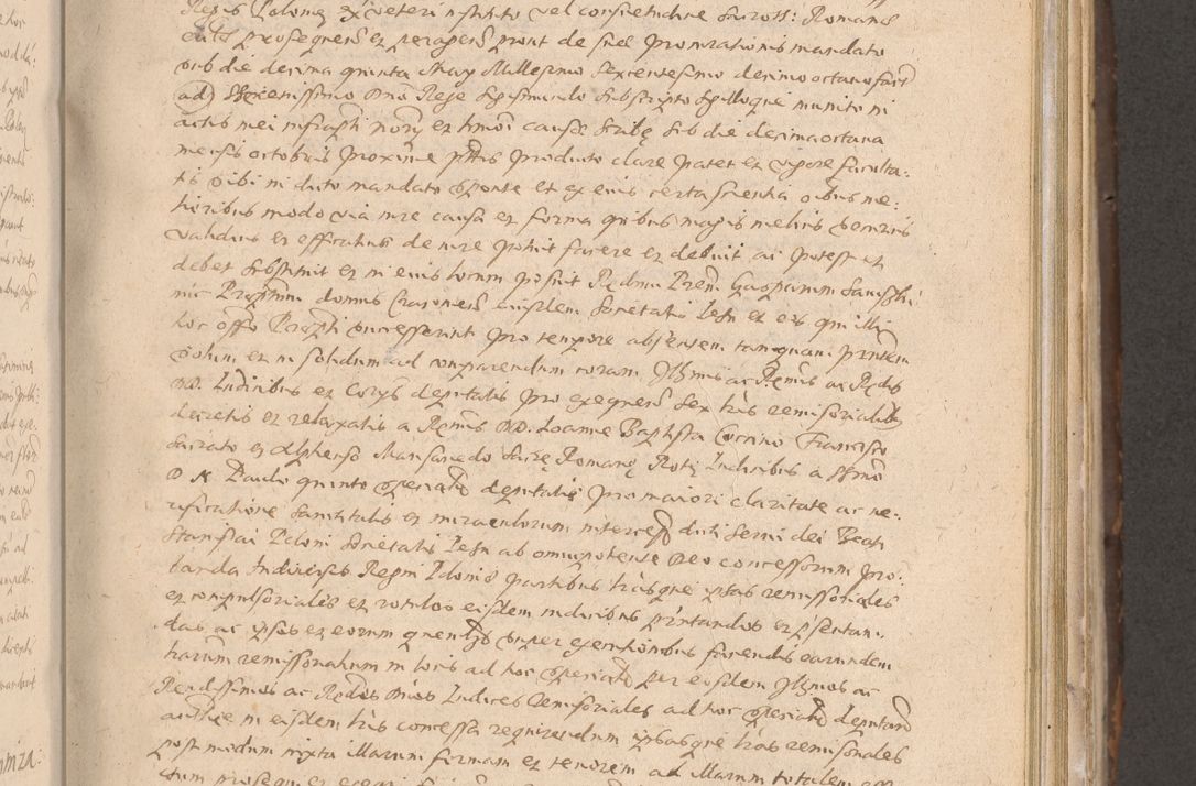 Zdjęcie nr 323 dla obiektu archiwalnego: Acta actorum causarum obligationum institutionum decretorum constitutionum quietationum resignationum cissionum et atiaru obsernationum tam indiciariarum quam extra indiciariarum coram Admodum Reverendo Domino Joanne Zerzynski Canonico Vicario in Spiritualibus et Officiali generali Cracoviensis ad Annum Domini Millesimum Sextentissimum Vigesimum Indictione tertia Pontificatus SSmi D. N. D. Pauli Divina pronidentia Papae V. foeliciter moderni anno ipsins subfelici regimine Diocesis Cracoviensis Illustrissimi ac Reverendissimi D. N. D. Martini Szyszkowski Deigratia Episcopus Cracoviensis Ducis Severiensis in continuantur.
