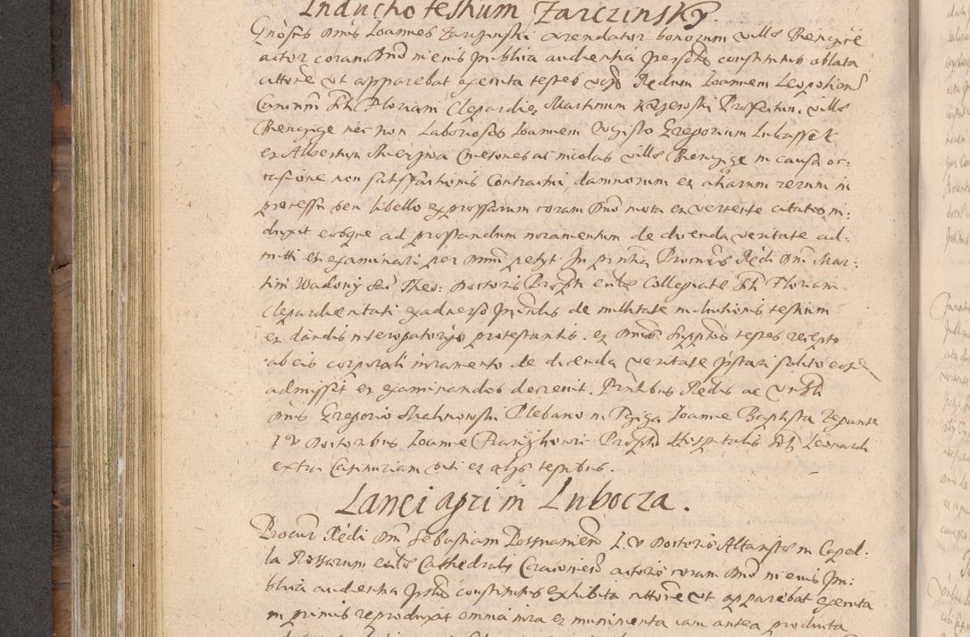 Zdjęcie nr 320 dla obiektu archiwalnego: Acta actorum causarum obligationum institutionum decretorum constitutionum quietationum resignationum cissionum et atiaru obsernationum tam indiciariarum quam extra indiciariarum coram Admodum Reverendo Domino Joanne Zerzynski Canonico Vicario in Spiritualibus et Officiali generali Cracoviensis ad Annum Domini Millesimum Sextentissimum Vigesimum Indictione tertia Pontificatus SSmi D. N. D. Pauli Divina pronidentia Papae V. foeliciter moderni anno ipsins subfelici regimine Diocesis Cracoviensis Illustrissimi ac Reverendissimi D. N. D. Martini Szyszkowski Deigratia Episcopus Cracoviensis Ducis Severiensis in continuantur.