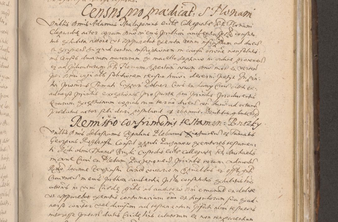 Zdjęcie nr 299 dla obiektu archiwalnego: Acta actorum causarum obligationum institutionum decretorum constitutionum quietationum resignationum cissionum et atiaru obsernationum tam indiciariarum quam extra indiciariarum coram Admodum Reverendo Domino Joanne Zerzynski Canonico Vicario in Spiritualibus et Officiali generali Cracoviensis ad Annum Domini Millesimum Sextentissimum Vigesimum Indictione tertia Pontificatus SSmi D. N. D. Pauli Divina pronidentia Papae V. foeliciter moderni anno ipsins subfelici regimine Diocesis Cracoviensis Illustrissimi ac Reverendissimi D. N. D. Martini Szyszkowski Deigratia Episcopus Cracoviensis Ducis Severiensis in continuantur.