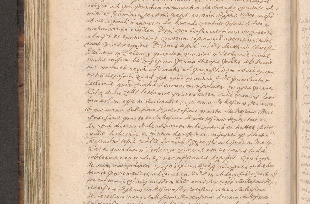 Zdjęcie nr 298 dla obiektu archiwalnego: Acta actorum causarum obligationum institutionum decretorum constitutionum quietationum resignationum cissionum et atiaru obsernationum tam indiciariarum quam extra indiciariarum coram Admodum Reverendo Domino Joanne Zerzynski Canonico Vicario in Spiritualibus et Officiali generali Cracoviensis ad Annum Domini Millesimum Sextentissimum Vigesimum Indictione tertia Pontificatus SSmi D. N. D. Pauli Divina pronidentia Papae V. foeliciter moderni anno ipsins subfelici regimine Diocesis Cracoviensis Illustrissimi ac Reverendissimi D. N. D. Martini Szyszkowski Deigratia Episcopus Cracoviensis Ducis Severiensis in continuantur.