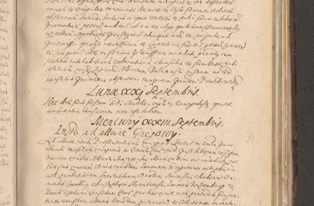 Zdjęcie nr 295 dla obiektu archiwalnego: Acta actorum causarum obligationum institutionum decretorum constitutionum quietationum resignationum cissionum et atiaru obsernationum tam indiciariarum quam extra indiciariarum coram Admodum Reverendo Domino Joanne Zerzynski Canonico Vicario in Spiritualibus et Officiali generali Cracoviensis ad Annum Domini Millesimum Sextentissimum Vigesimum Indictione tertia Pontificatus SSmi D. N. D. Pauli Divina pronidentia Papae V. foeliciter moderni anno ipsins subfelici regimine Diocesis Cracoviensis Illustrissimi ac Reverendissimi D. N. D. Martini Szyszkowski Deigratia Episcopus Cracoviensis Ducis Severiensis in continuantur.