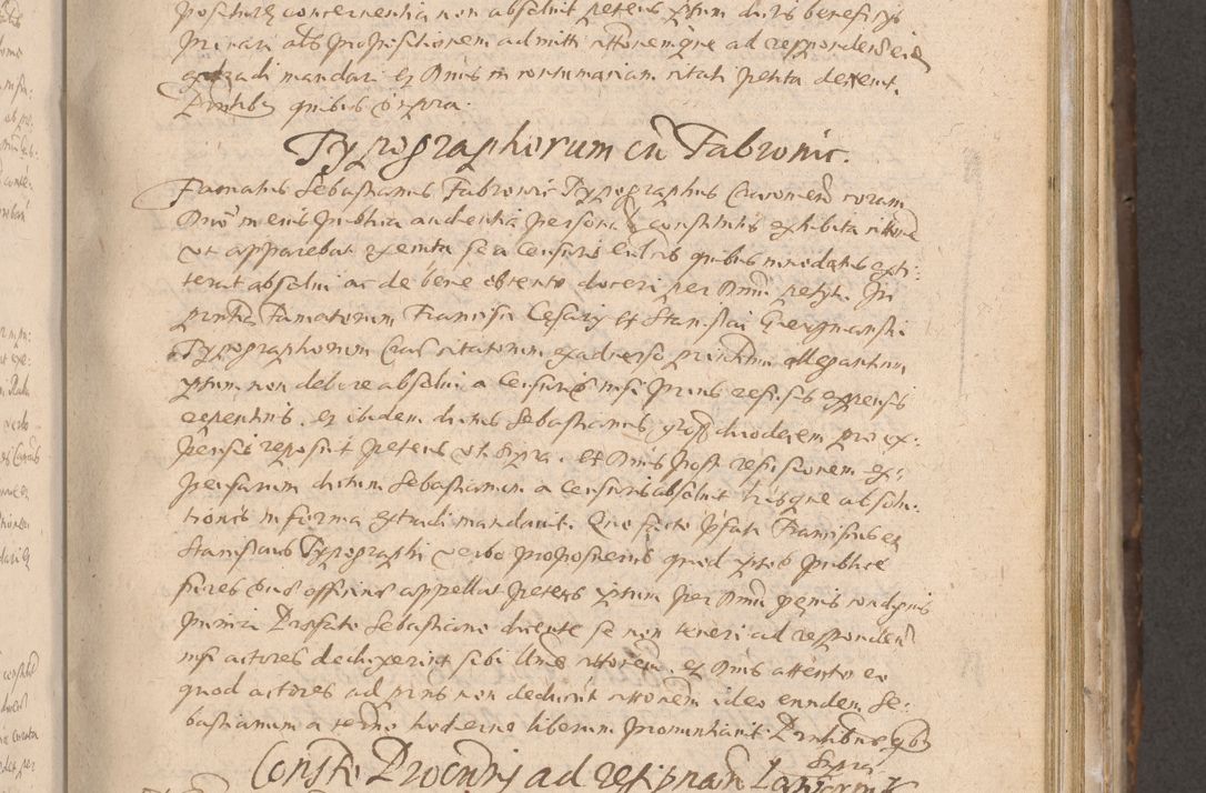 Zdjęcie nr 293 dla obiektu archiwalnego: Acta actorum causarum obligationum institutionum decretorum constitutionum quietationum resignationum cissionum et atiaru obsernationum tam indiciariarum quam extra indiciariarum coram Admodum Reverendo Domino Joanne Zerzynski Canonico Vicario in Spiritualibus et Officiali generali Cracoviensis ad Annum Domini Millesimum Sextentissimum Vigesimum Indictione tertia Pontificatus SSmi D. N. D. Pauli Divina pronidentia Papae V. foeliciter moderni anno ipsins subfelici regimine Diocesis Cracoviensis Illustrissimi ac Reverendissimi D. N. D. Martini Szyszkowski Deigratia Episcopus Cracoviensis Ducis Severiensis in continuantur.