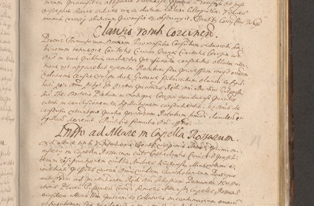 Zdjęcie nr 281 dla obiektu archiwalnego: Acta actorum causarum obligationum institutionum decretorum constitutionum quietationum resignationum cissionum et atiaru obsernationum tam indiciariarum quam extra indiciariarum coram Admodum Reverendo Domino Joanne Zerzynski Canonico Vicario in Spiritualibus et Officiali generali Cracoviensis ad Annum Domini Millesimum Sextentissimum Vigesimum Indictione tertia Pontificatus SSmi D. N. D. Pauli Divina pronidentia Papae V. foeliciter moderni anno ipsins subfelici regimine Diocesis Cracoviensis Illustrissimi ac Reverendissimi D. N. D. Martini Szyszkowski Deigratia Episcopus Cracoviensis Ducis Severiensis in continuantur.