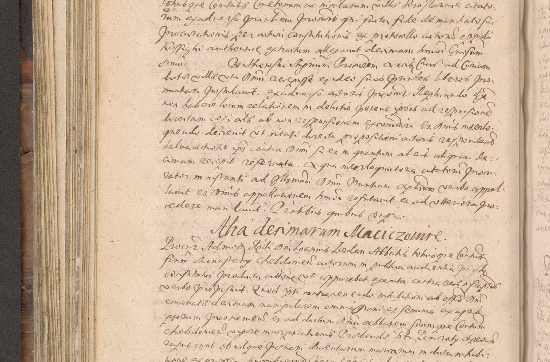 Zdjęcie nr 276 dla obiektu archiwalnego: Acta actorum causarum obligationum institutionum decretorum constitutionum quietationum resignationum cissionum et atiaru obsernationum tam indiciariarum quam extra indiciariarum coram Admodum Reverendo Domino Joanne Zerzynski Canonico Vicario in Spiritualibus et Officiali generali Cracoviensis ad Annum Domini Millesimum Sextentissimum Vigesimum Indictione tertia Pontificatus SSmi D. N. D. Pauli Divina pronidentia Papae V. foeliciter moderni anno ipsins subfelici regimine Diocesis Cracoviensis Illustrissimi ac Reverendissimi D. N. D. Martini Szyszkowski Deigratia Episcopus Cracoviensis Ducis Severiensis in continuantur.