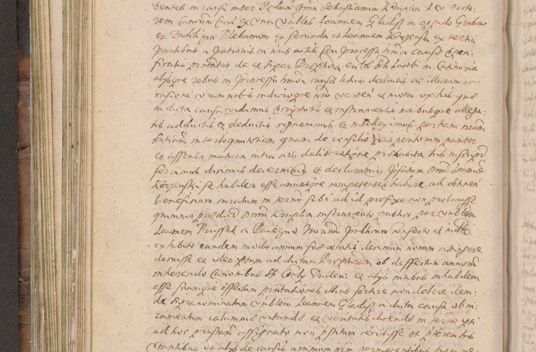 Zdjęcie nr 268 dla obiektu archiwalnego: Acta actorum causarum obligationum institutionum decretorum constitutionum quietationum resignationum cissionum et atiaru obsernationum tam indiciariarum quam extra indiciariarum coram Admodum Reverendo Domino Joanne Zerzynski Canonico Vicario in Spiritualibus et Officiali generali Cracoviensis ad Annum Domini Millesimum Sextentissimum Vigesimum Indictione tertia Pontificatus SSmi D. N. D. Pauli Divina pronidentia Papae V. foeliciter moderni anno ipsins subfelici regimine Diocesis Cracoviensis Illustrissimi ac Reverendissimi D. N. D. Martini Szyszkowski Deigratia Episcopus Cracoviensis Ducis Severiensis in continuantur.